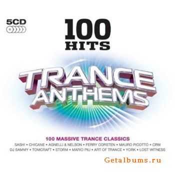 VA - 100 Hits Trance Anthems (5 CD) (2010)