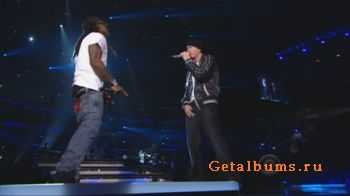 Eminem, Lil Wayne, Drake - Drop The World & Forever remix Live at Grammy 2010