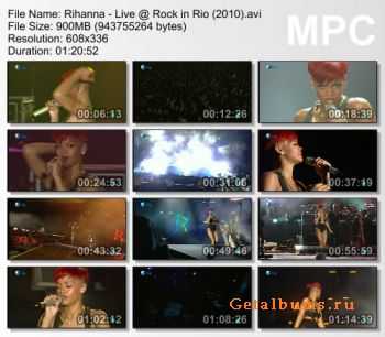 Rihanna - Live @ Rock in Rio (2010)