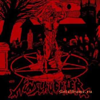 Nunslaughter & Crucifier - Trafficking With The Devil [split] (1999)