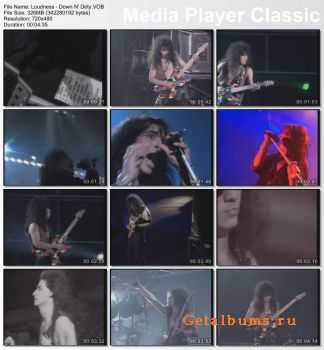 Loudness - Down N'Dirty (VIDEO) 1991