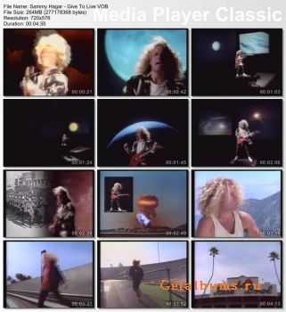 Sammy Hagar - Give To Live  (VIDEO) 1987