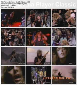 Dokken - Just Got Lucky  (VIDEO) 1984