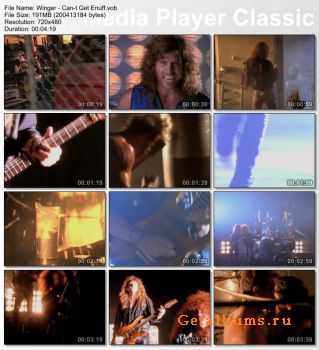 Winger - Can't Get Enuff  (VIDEO) 1990