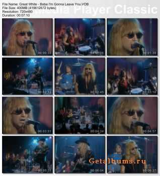 Great White - Babe I'm Gonna Leave You (VIDEO)