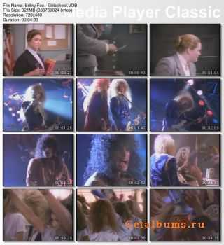 Britny Fox - Girlschool (VIDEO) 1988
