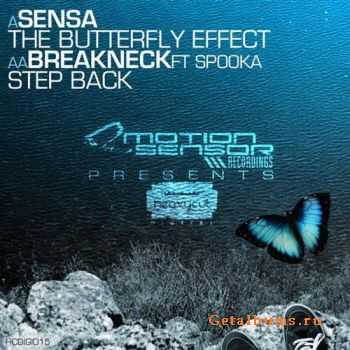 Sensa and Breakneck - The Butterfly Effect / Step Back (2010)