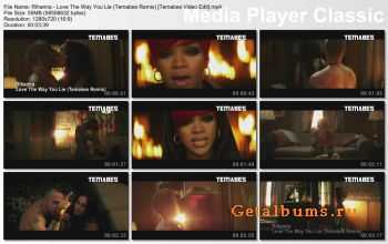 Rihanna - Love The Way You Lie (Temabes Remix) (WEBRip 720p)