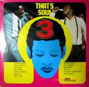 Various - That's Soul 3 (1973) (Lossless)  