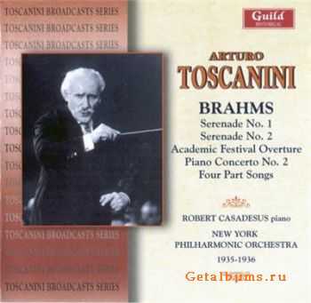 Arturo Toscanini & The New York Philharmonic - Brahms (2CD Set Guild Historical) (2008)
