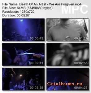 Death Of An Artist - We Are Forgiven