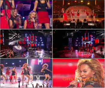 Beyonce & AI Top 13 Ladies - Medley (American Idol 25.05.11)