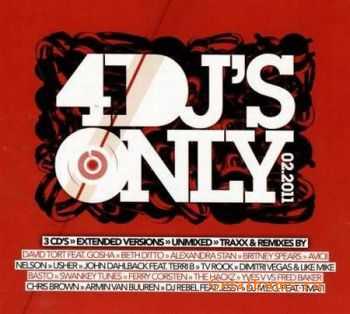 VA  - 4 DJ's Only 02.2011 (2011)