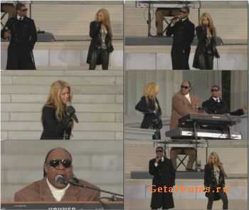 Shakira & Usher & Stevie Wonder - Higher Ground (Live 2009)