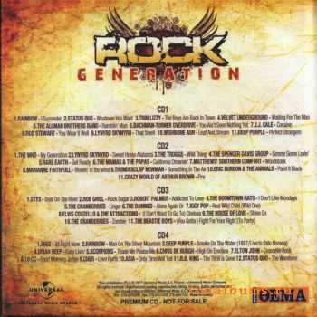 VA - Rock Generation (Box 4 CD)(2011) VA - Rock Generation (Box 4 CD)(2011)