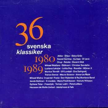 VA - 36 Svenska Klassiker 1980-1989 (1990)