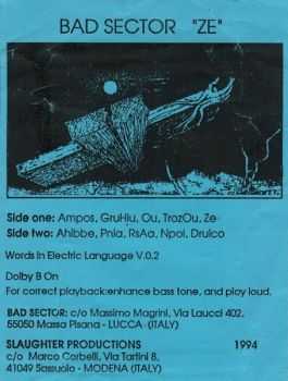 Bad Sector - ZE (1994) Bad Sector - ZE (1994)