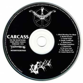 Carcass - Heartwork (Bonus CD) (2008) Carcass - Heartwork (Bonus CD) (2008)