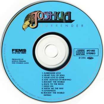 Joshua - Surrender (Japanese Ed.) (1985) Joshua - Surrender (Japanese Ed.) (1985)