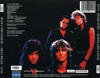 Stone Fury - Burns Like A Star (1984) Stone Fury - Burns Like A Star (1984)