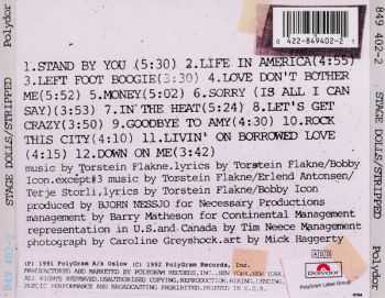 Stage Dolls - Stripped (1991) Stage Dolls - Stripped (1991)