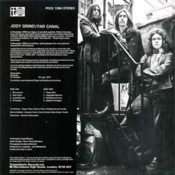 Jody Grind - Far Canal (1970) Jody Grind - Far Canal (1970)