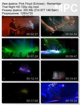 David Gilmour - Pink Floyd (Echoes) - Remember That Night (2007) David Gilmour - Pink Floyd (Echoes) - Remember That Night (2007)