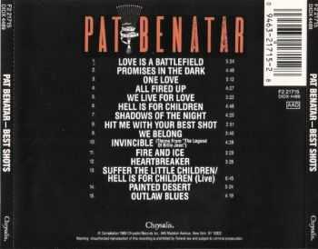 Pat Benatar - Best Shots (1989) Pat Benatar - Best Shots (1989)
