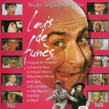 VA - OST - Bandes Originales des Films Louis de Funes - Volume 1 & 2 (2012)