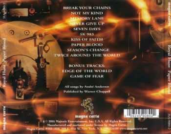 Royal Hunt - Paper Blood (2005) Royal Hunt - Paper Blood (2005)