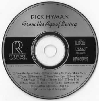 Dick Hyman - From The Age Of Swing (1994) Dick Hyman - From The Age Of Swing (1994)