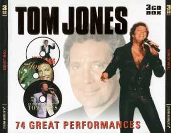 Tom Jones - 74 Great Performances (3CD Box) (2003)