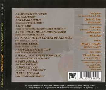VA - A Tribute to Ted Nugent - Bulletproof Fever (2001) VA - A Tribute to Ted Nugent - Bulletproof Fever (2001)