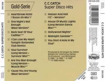C.C.Catch - Super Disco Hits (1989) (Lossless+Mp3) C.C.Catch - Super Disco Hits (1989) (Lossless+Mp3)