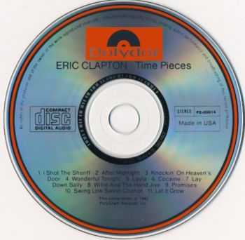 Eric Clapton - Timepieces - The Best Of Eric Clapton (1982/ 1992) Eric Clapton - Timepieces - The Best Of Eric Clapton (1982/ 1992)