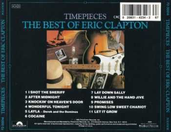 Eric Clapton - Timepieces - The Best Of Eric Clapton (1982/ 1992) Eric Clapton - Timepieces - The Best Of Eric Clapton (1982/ 1992)