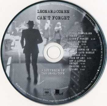Leonard Cohen - Can't Forget - A Souvenir Of The Grand Tour (2015) Leonard Cohen - Can't Forget - A Souvenir Of The Grand Tour (2015)
