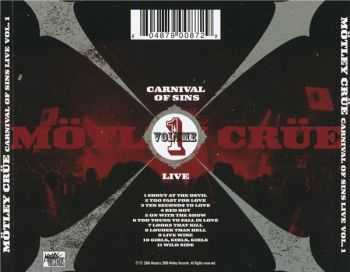 Motley Crue - Carnival Of Sins Live (2006) Motley Crue - Carnival Of Sins Live (2006)
