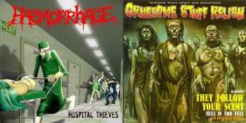Haemorrhage & Gruesome Stuff Relish - Hospital Thieves & Horror Will Hold You Helpless [Split] (2011)