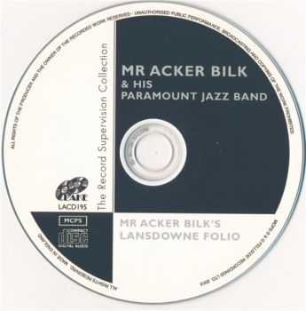 Acker Bilk & His Paramount Jazz Band - Mr Acker Bilk's Lansdowne Folio (2007) Acker Bilk & His Paramount Jazz Band - Mr Acker Bilk's Lansdowne Folio (2007)