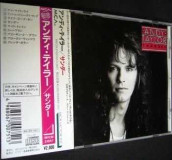 Andy Taylor - Thunder (1987) [Japan Press 1992] Lossless