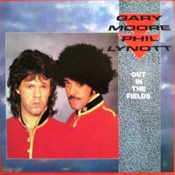 Gary Moore / Philip Lynott - Out In The Fields (1985) [EP, Vinyl Rip 24/96] Lossless