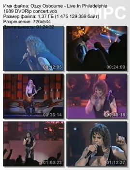 Ozzy Osbourne - Live In Philadelphia