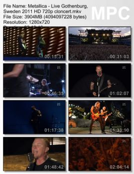 Metallica - Live Gothenburg, Sweden