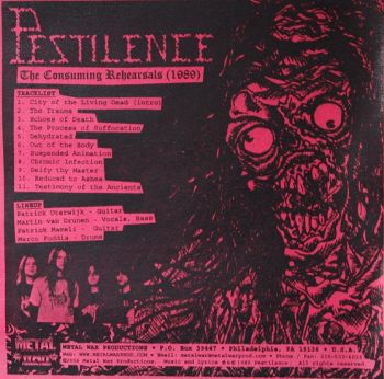 Pestilence - The Consuming Rehearsals 1989 (2006)