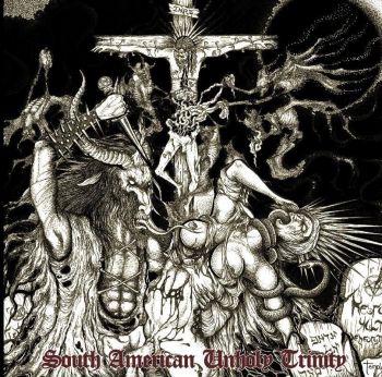 Nekro Cvlt Desecration / Vulvacult / Thy Dominion - South American Unholy Trinity (2023)