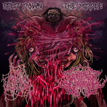 Open Flesh Wound / Gangrenous Flesh Consumption - Split Down the Middle (2025)