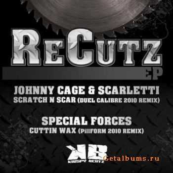 Johnny Cage & Scarletti and Special Forces - ReCutz EP (KBR029) 2010