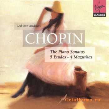 F.Chopin - The piano sonatas, 5 Etudes, 4 Mazurkas [2CD] (2005)