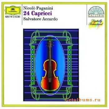 Nicolo Paganini - 24 capricci. Salvatore Accardo 1991 (lossless+mp3)